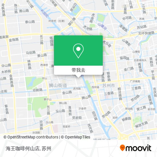 海王咖啡何山店地图