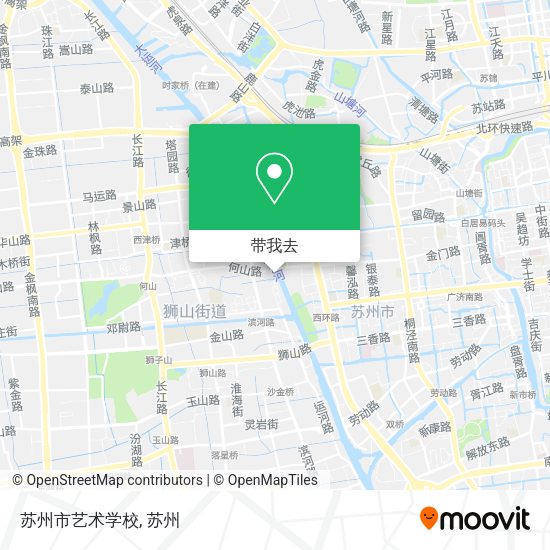 苏州市艺术学校地图