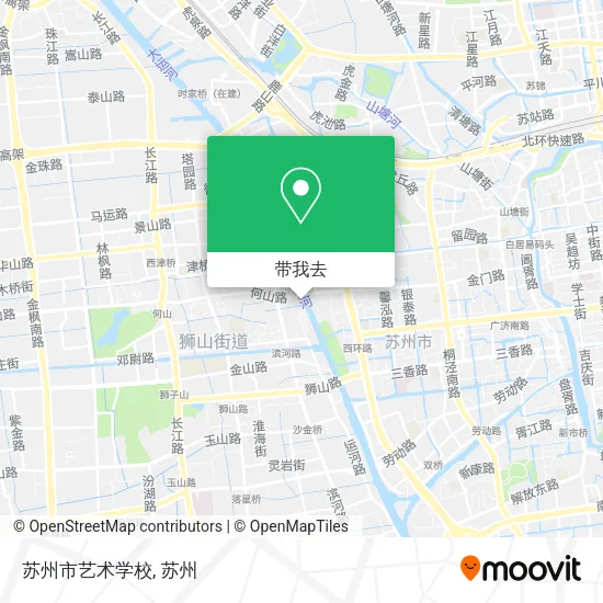 苏州市艺术学校地图