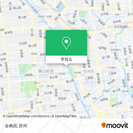 金枫苑地图