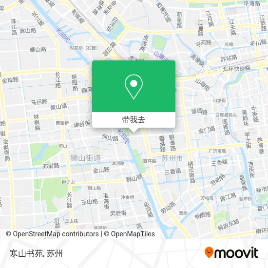 寒山书苑地图