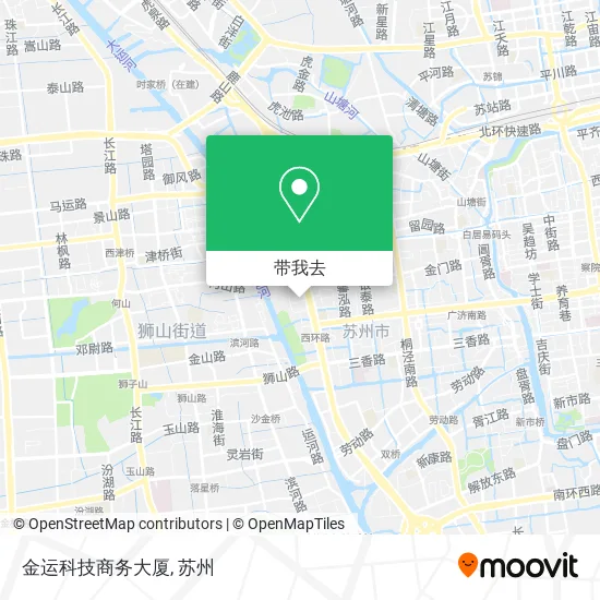 金运科技商务大厦地图