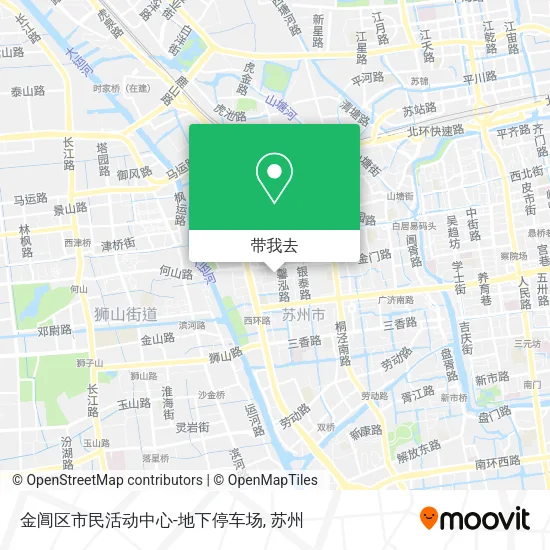 金阊区市民活动中心-地下停车场地图