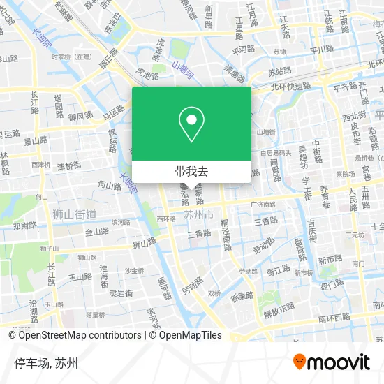 停车场地图