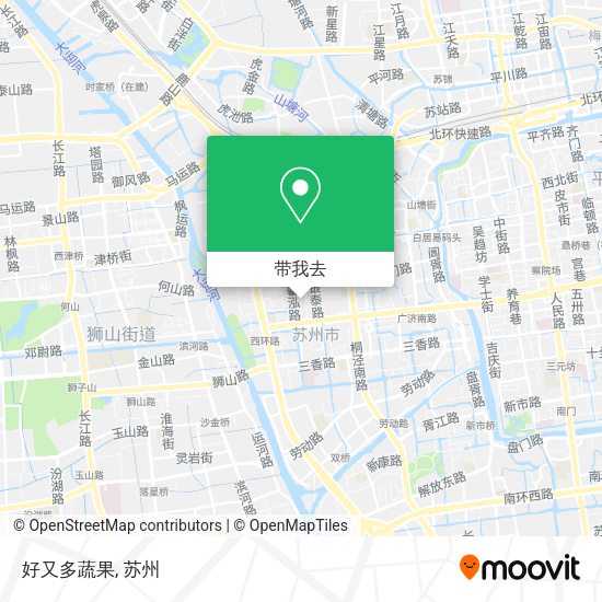 好又多蔬果地图