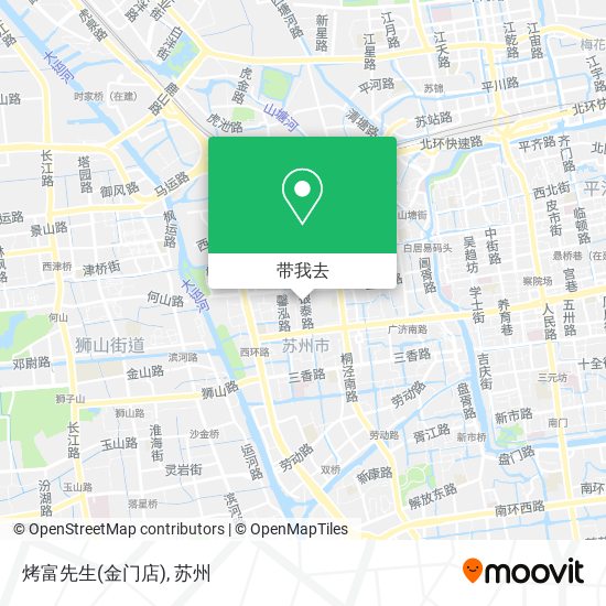 烤富先生(金门店)地图