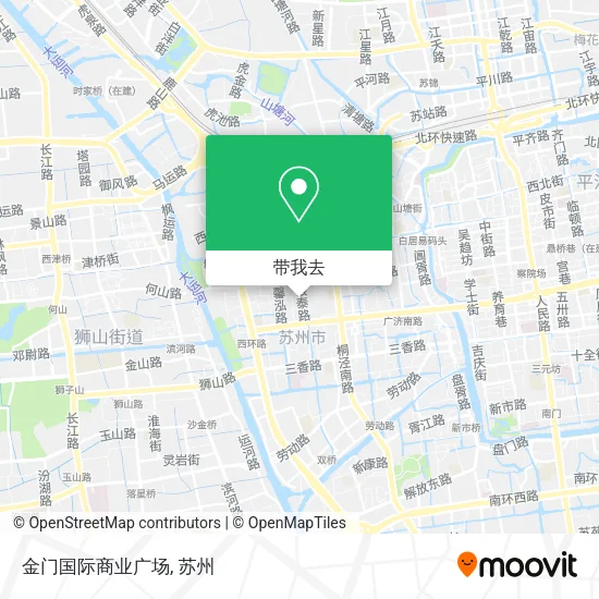 金门国际商业广场地图