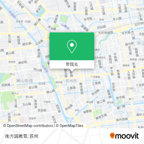 衡方园教育地图