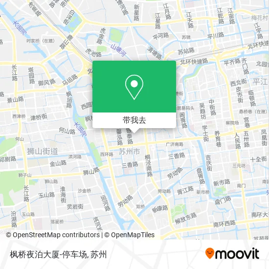 枫桥夜泊大厦-停车场地图
