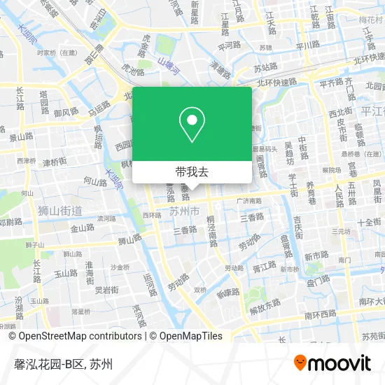 馨泓花园-B区地图