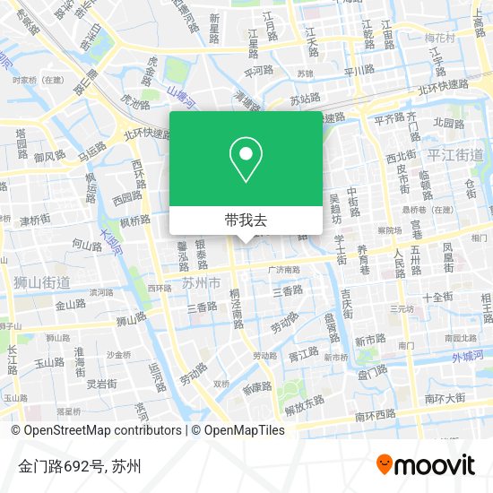 金门路692号地图