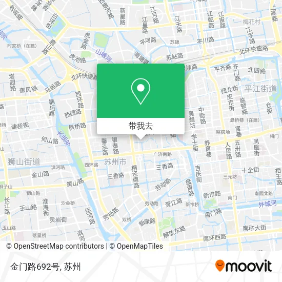 金门路692号地图