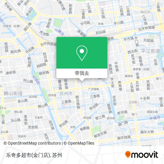 乐奇多超市(金门店)地图