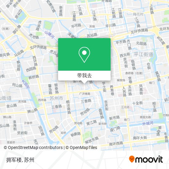 拥军楼地图