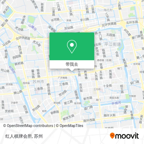 红人棋牌会所地图