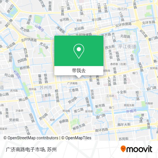 广济南路电子市场地图