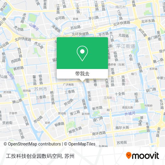 工投科技创业园数码空间地图