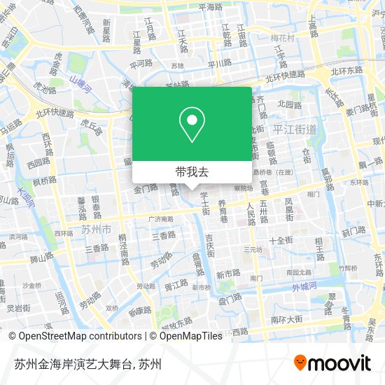 苏州金海岸演艺大舞台地图