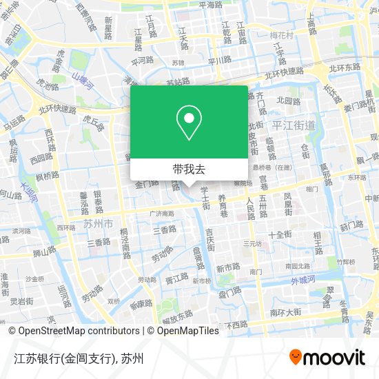 江苏银行(金阊支行)地图