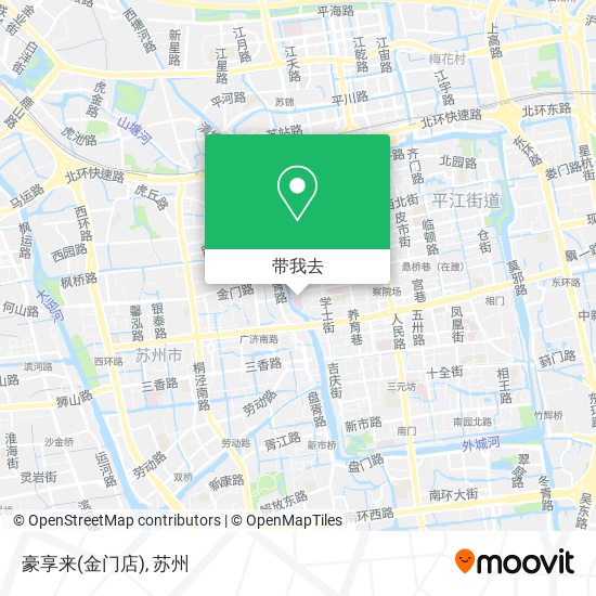 豪享来(金门店)地图