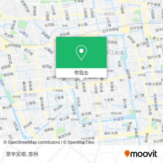 景学宾馆地图