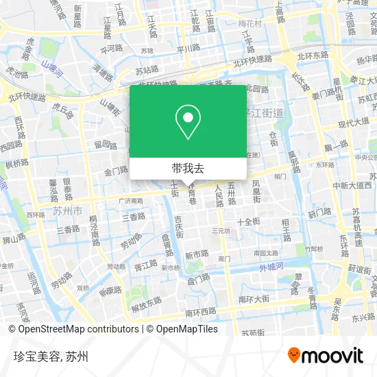 珍宝美容地图