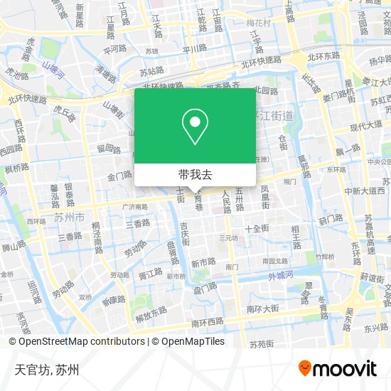 天官坊地图