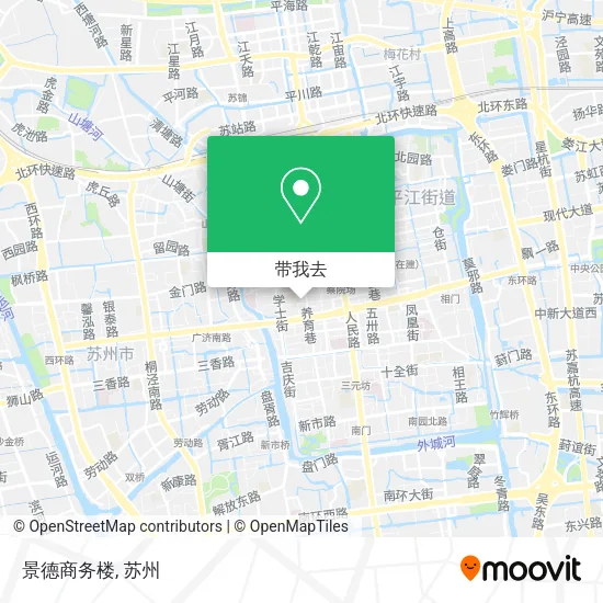 景德商务楼地图