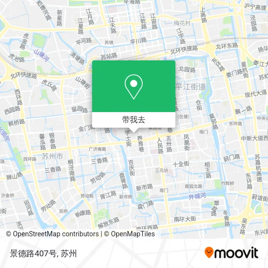 景德路407号地图