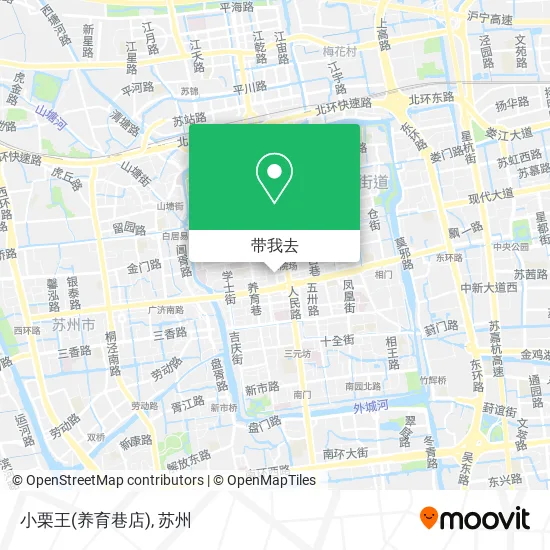 小栗王(养育巷店)地图