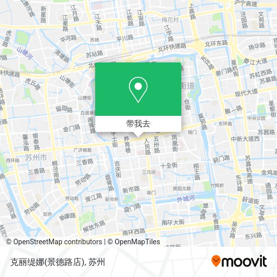克丽缇娜(景德路店)地图