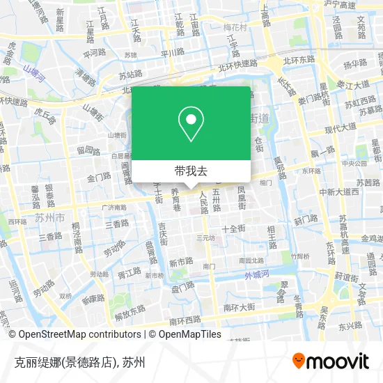 克丽缇娜(景德路店)地图