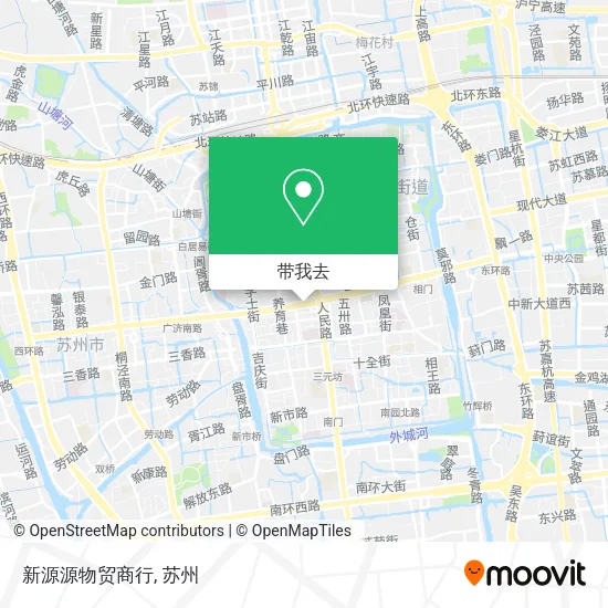 新源源物贸商行地图