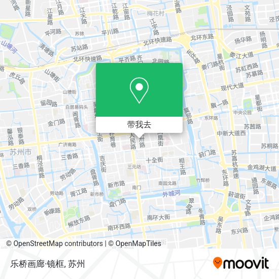 乐桥画廊·镜框地图