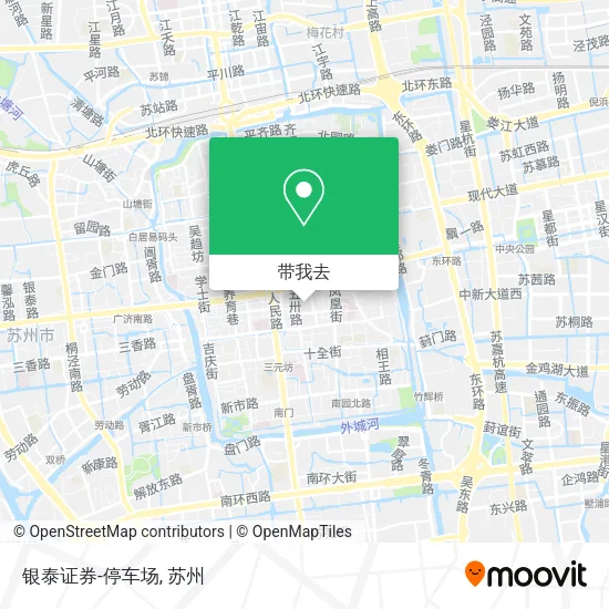 银泰证券-停车场地图
