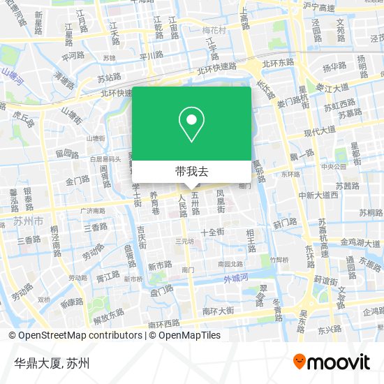 华鼎大厦地图