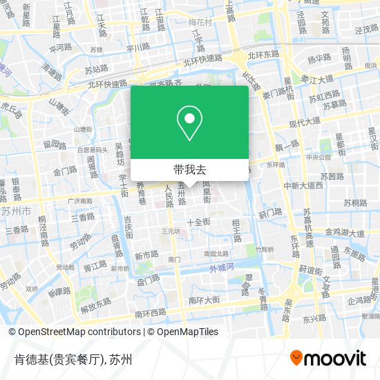 肯德基(贵宾餐厅)地图