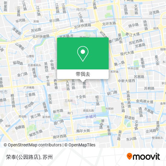 荣泰(公园路店)地图