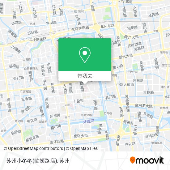 苏州小冬冬(临顿路店)地图