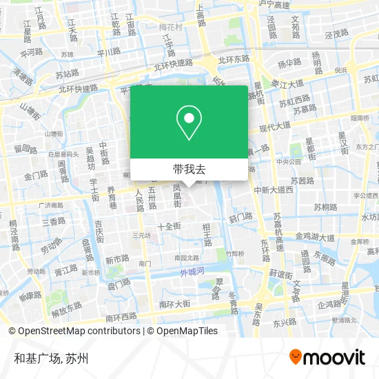 和基广场地图