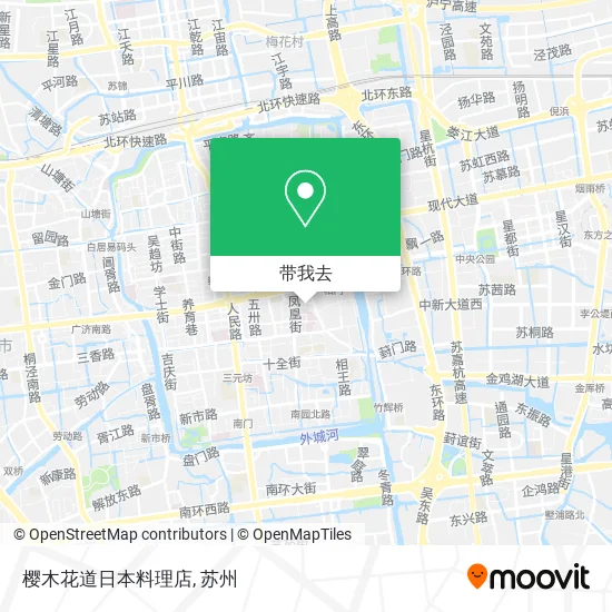 樱木花道日本料理店地图