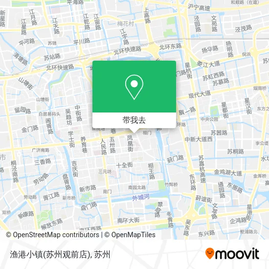 渔港小镇(苏州观前店)地图