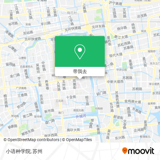 小语种学院地图