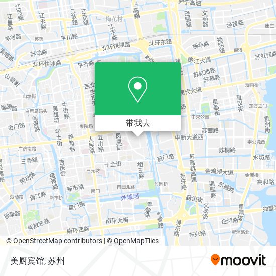 美厨宾馆地图