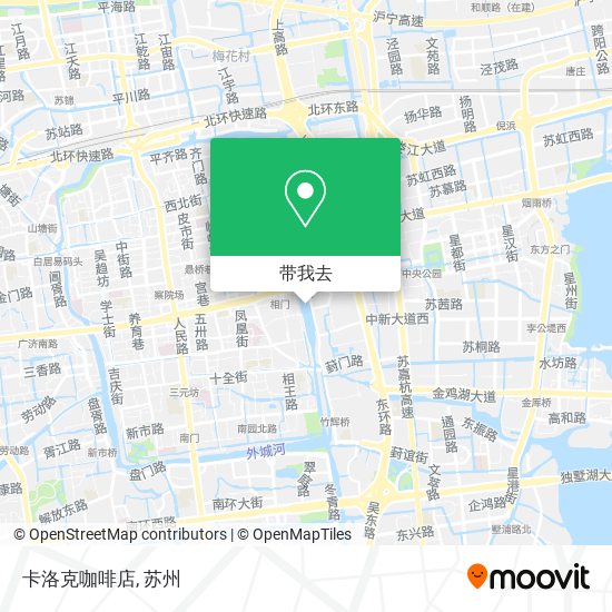 卡洛克咖啡店地图