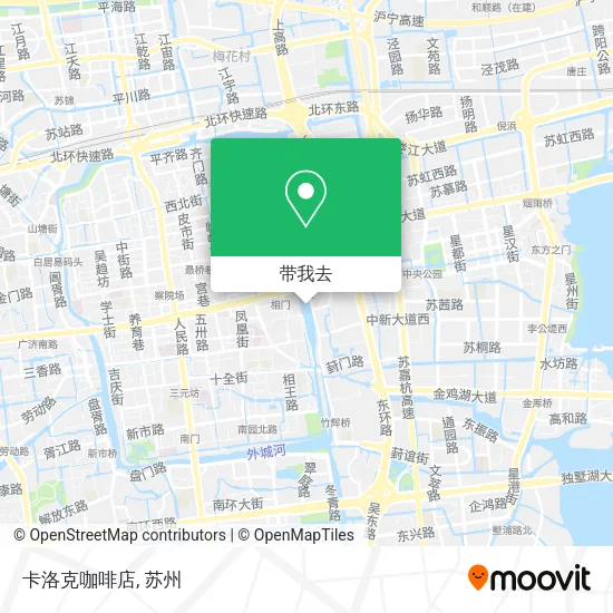卡洛克咖啡店地图