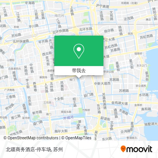 北疆商务酒店-停车场地图