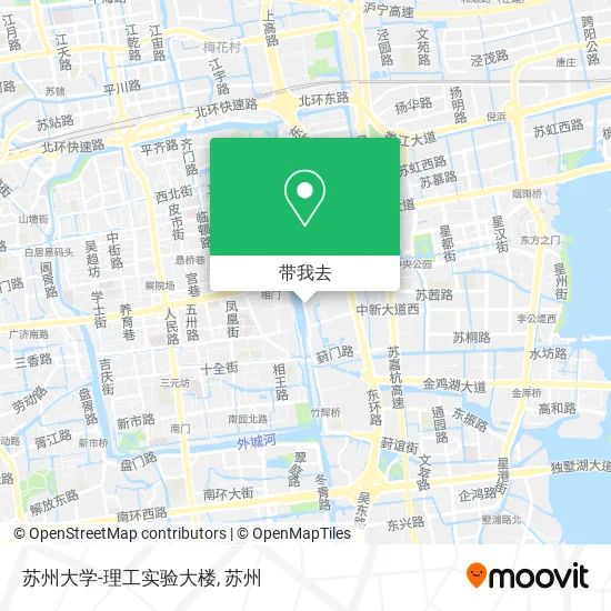 苏州大学-理工实验大楼地图