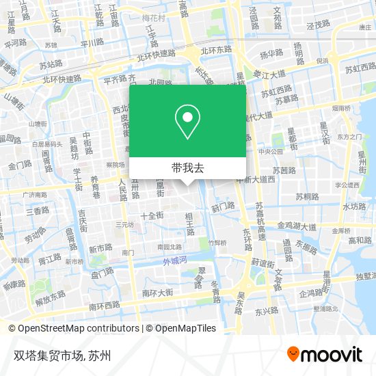 双塔集贸市场地图