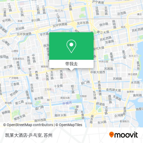 凯莱大酒店-乒乓室地图